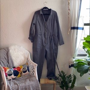 Charcoal grey jumpsuit